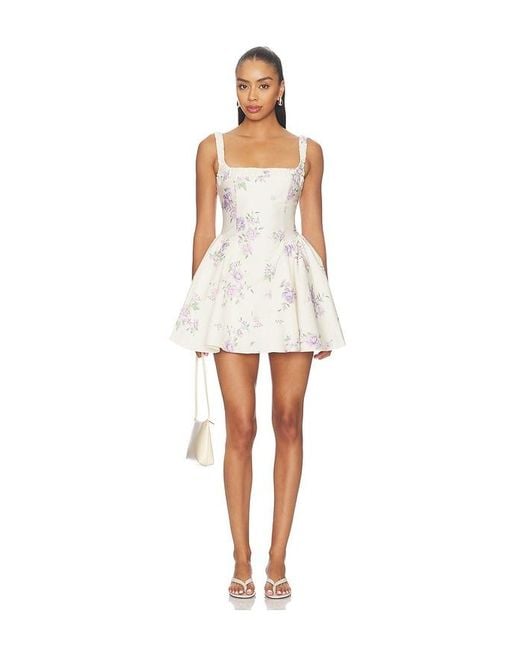 MAJORELLE White Pari Mini Dress