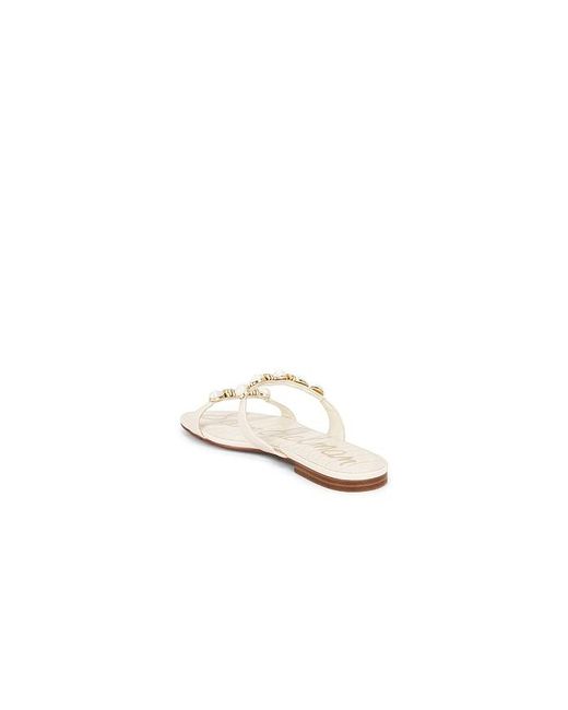 Sam Edelman White Cian Sandal