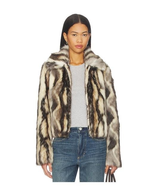 Adrienne Landau Blue Emory Jacket