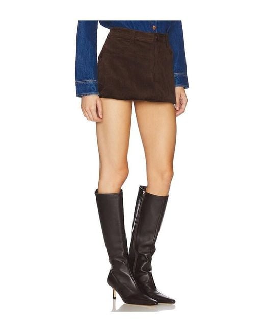 Steve Madden Black Simona Skirt