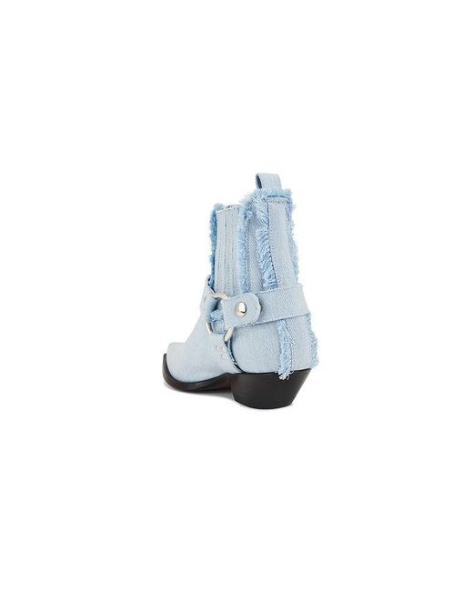 Sonora Boots White Hidalgo Belt Boot