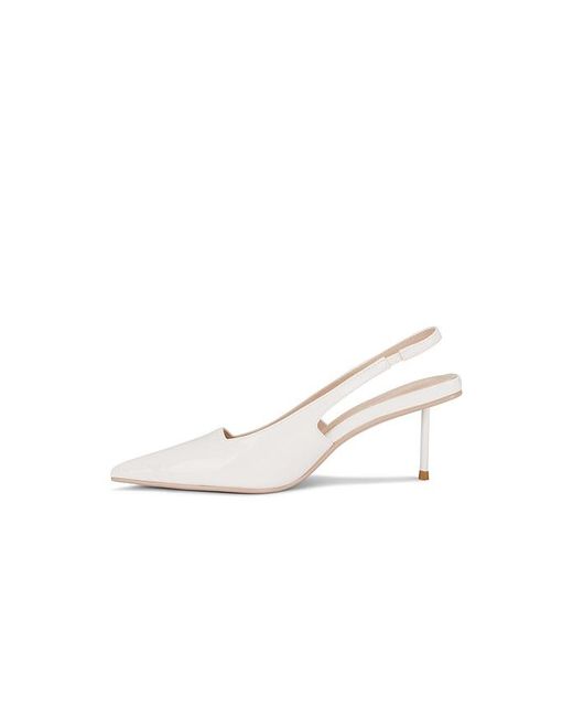 Femme LA White X Revolve G55 Kitten Heel