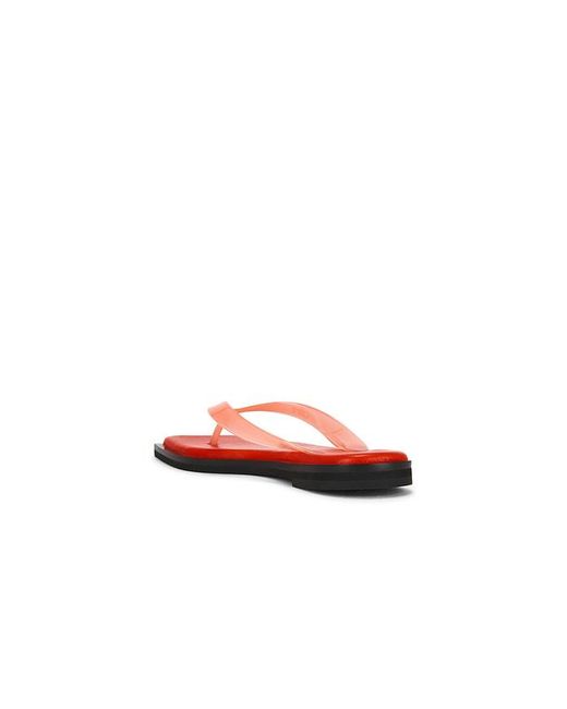 Dirt White Flip Flops