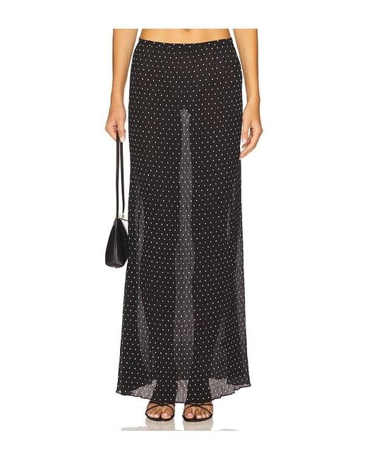 Lioness Black Ford Maxi Skirt