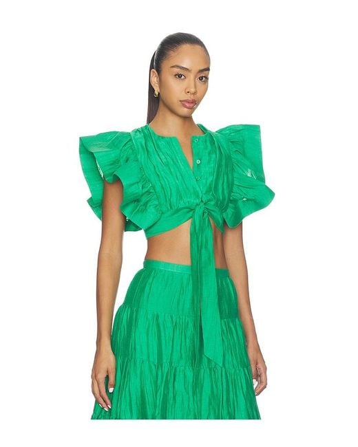 Alexis Green Varenna Top