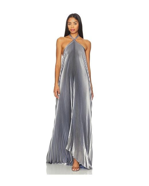 L'idée Blue Deesse Gown