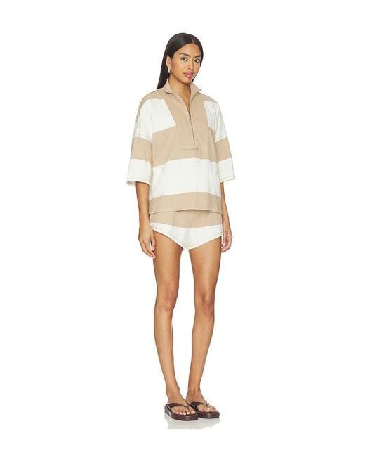 Free People White X Fp Movement Retro Rugby Set