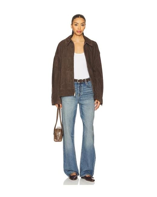 GRLFRND Blue Bella Low Rise Boyfriend Jeans