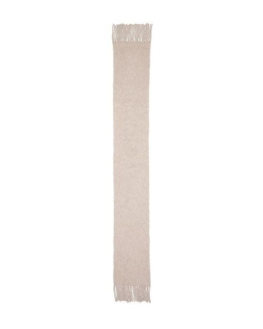 Lovers + Friends White Tylar Scarf