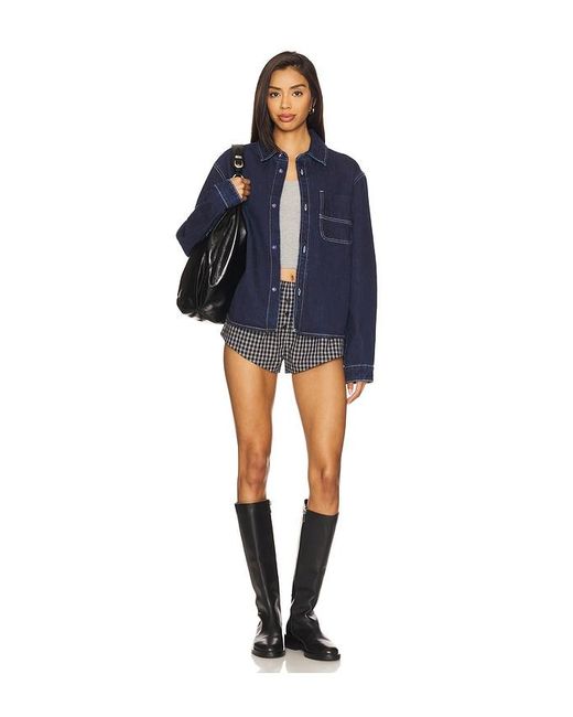 BLOUSON EMBER en Blue superdown