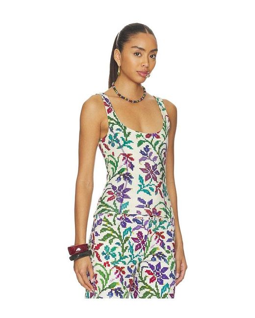 Siedres White Cali Top