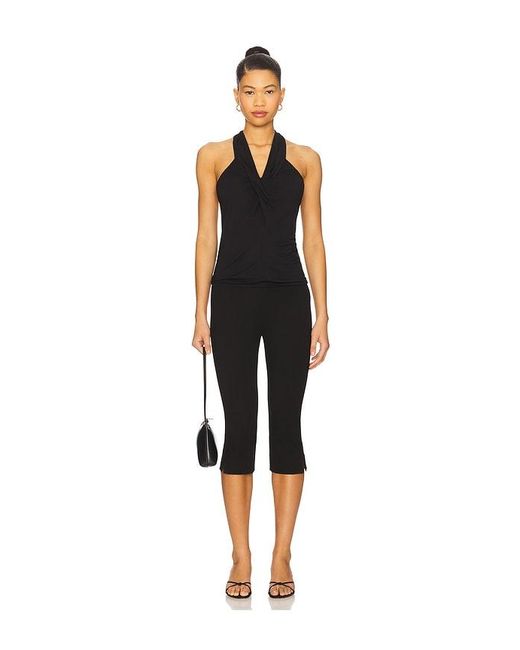 geel Black Webster Top