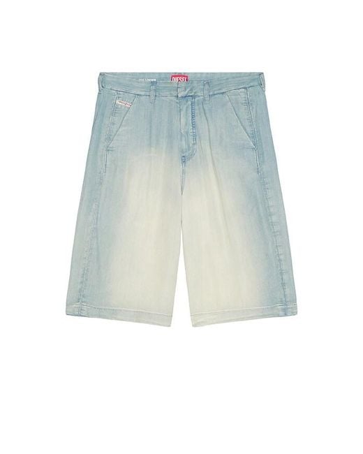 DIESEL Blue D-Tylor-Short-S Shorts for men