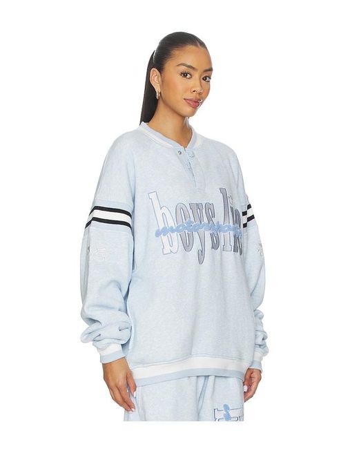 Boys Lie Blue Motorsports Jordan Crewneck
