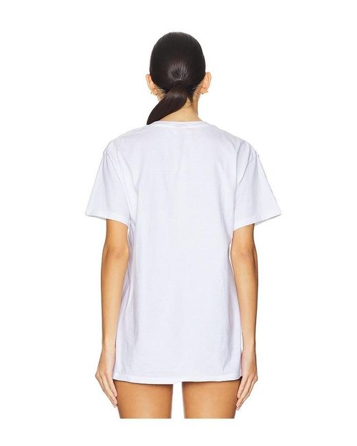 Junk Food White Bills Throwback Helmut Tee for men