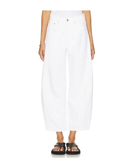 DL1961 Miro High Rise Barrel White