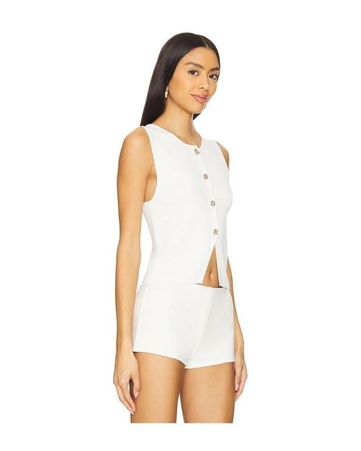 Echo Top En Color Blanco Talla (También En Xs, S) ALL THE WAYS de color White