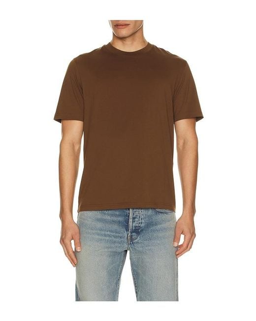 FRAME Black Light Cotton Tee for men