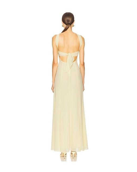 Michael Costello White X Revolve Marie Gown