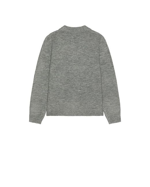 Rhythm Hemd Mohair Whip in Gray für Herren