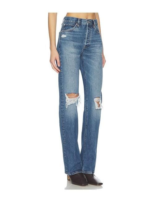 FRAME Blue The Vertical Jeans