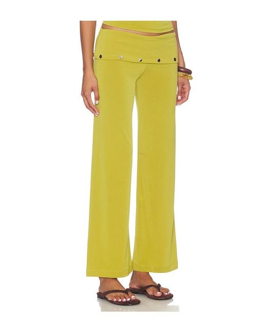 Bella Venice Yellow The Liza Pant