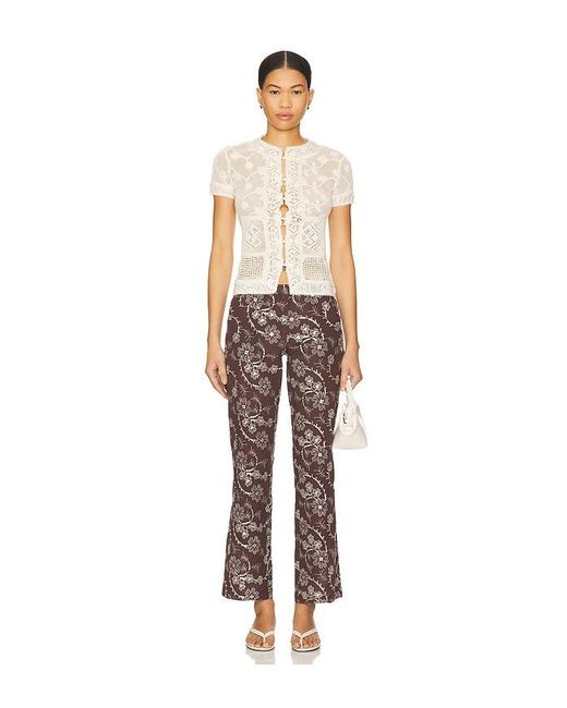 Siedres Brown Cera Pants