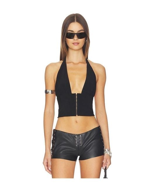 Bella Venice Black The Coco Halter Top