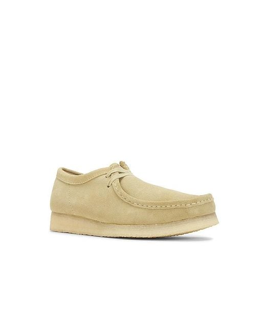 Clarks Schuh Wallabee in Brown für Herren