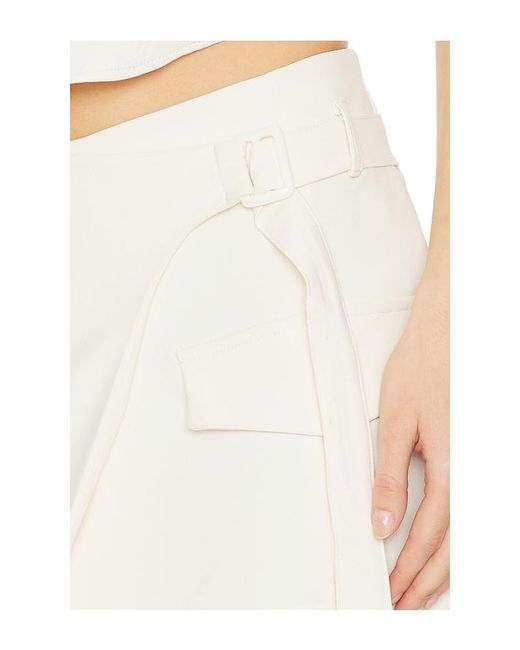 Kimberly Taylor White Surfside Mini Skirt