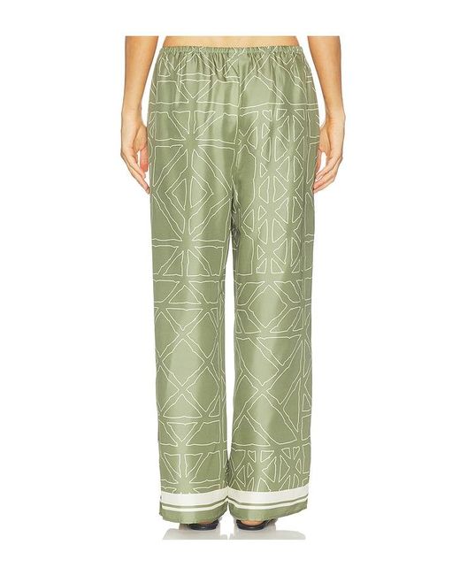 Malbon Green Irena Pant
