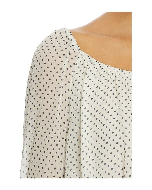 PAIGE Blue Capricorn Blouse