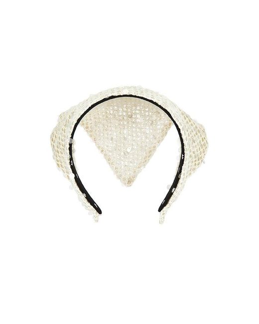 Lele Sadoughi White Headband