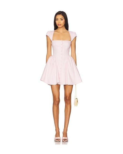 MAJORELLE White Jameson Mini Dress
