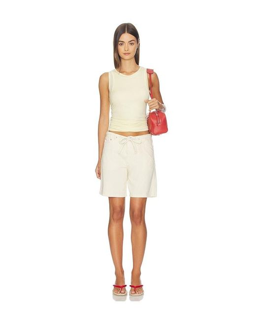 DL1961 Natural Dl Aura Sienna Low-Slung Drawstring Short