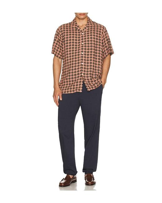 Oas Multicolor Blush Lumo Viscose Shirt for men