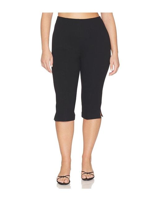 GOOD AMERICAN Blue Soft Stretch Ponte Pull On Capris