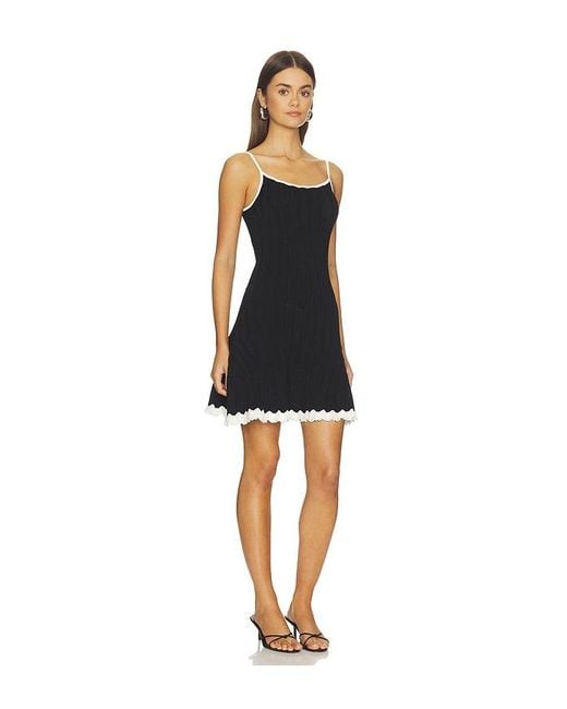 Solid & Striped Black The Talia Dress