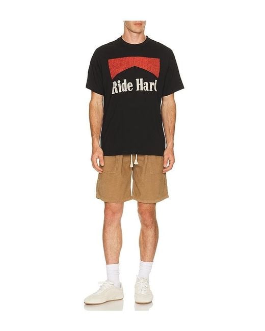 Iron & Resin Black Ride Hard Tee for men