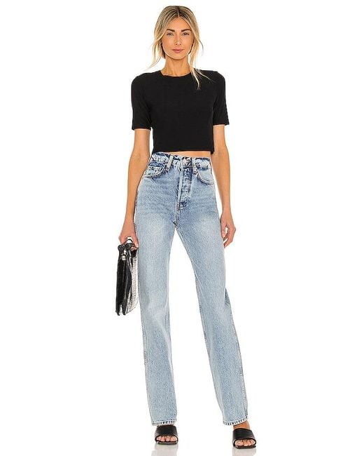 Commando Black Butter Cropped Tee