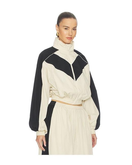 Ronny Kobo Natural Brenton Cropped Jacket