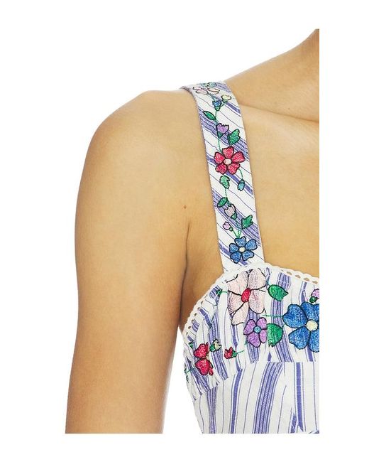 Free People White Havenwood Maxi Dress