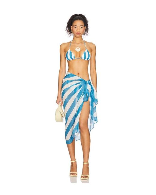 Solid & Striped Blue Rock