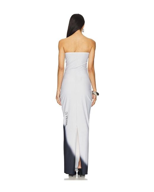 DI PETSA White Wet Drip Dress