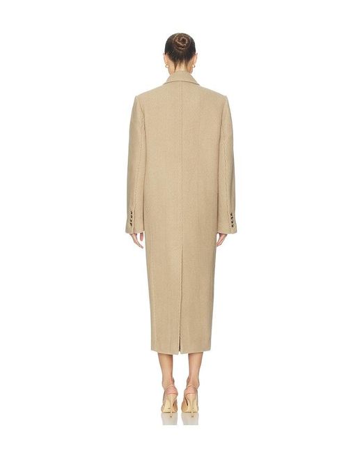 Helsa Natural Boyfriend Coat