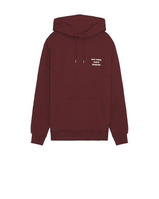 Drole de Monsieur Red Le Hoodie Slogan for men