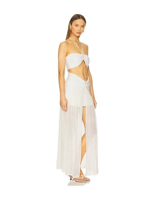 Devon Windsor White Kleid Cadee