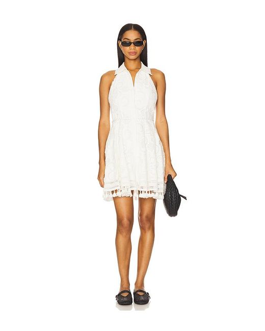 Vestido Lucy En Color Blanco Talla En Alice + Olivia de color White
