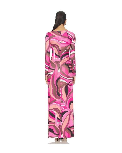 Cin Cin Pink Empress Maxi Dress