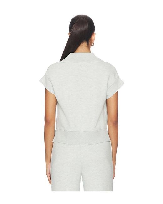 Varley White Gracee V Neck Tank Top